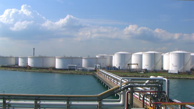 Singapore fuel terminal. Business